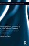 Marky Jean-Pierre, Jean-Pierre Marky - Language and Learning in a Post-Colonial Context