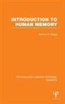Vernon Gregg, Gregg Vernon - Introduction to Human Memory (Ple: Memory)