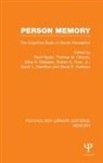 Reid Ostrom Hastie, Donal Carlston, Ebbe Ebbesen, David Hamilton, Reid Hastie, Hastie Reid... - Person Memory (Ple: Memory)