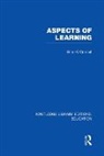Brian O'Connell, Brian O''connell, O'Connell Brian - Aspects of Learning (Rle Edu O)