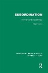 Clare Burton, Burton Clare - Subordination (Rle Feminist Theory)