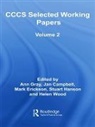 Ann Campbell Gray, Jan Campbell, Mark Erickson, Erickson Mark, Ann Gray, Stuart Hanson... - Cccs Selected Working Papers