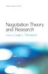 Leigh L. Thompson, Leigh L Thompson, Leigh L. Thompson - Negotiation Theory and Research