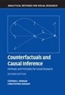 Stephen L. Morgan, Stephen L. (The Johns Hopkins University) Morgan, Christopher Winship, Christopher (Harvard University Winship - Counterfactuals and Causal Inference