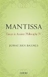 Jonathan Barnes, Jonathan ( Barnes, Maddalena Bonelli, Bonelli Maddalena - Mantissa