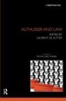 Laurent De Sutter, Laurent (Universiteit Brussel De Sutter, Laurent De Sutter - Althusser and Law