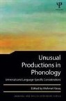 Mehmet Yavas, Mehmet Yavas, Yavas Mehmet - Unusual Productions in Phonology
