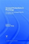 Mehmet Yavas, Mehmet Yavas, Yavas Mehmet - Unusual Productions in Phonology