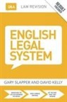 David Kelly, Gary Slapper, Slapper Gary - Q&a English Legal System