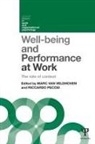 Marc Peccei Van Veldhoven, Riccardo Peccei, Peccei Riccardo, Marc van Veldhoven - Well-Being and Performance At Work