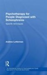 Andrew Lotterman, Andrew (Columbia University Lotterman, Lotterman Andrew - Psychotherapy for People Diagnosed With Schizophrenia