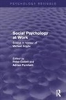 Peter Furnham Collett, Peter Collett, Adrian Furnham - Social Psychology At Work