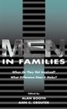 Alan Crouter Booth, Alan Booth, Ann C. Crouter, Crouter Ann C. - Men in Families