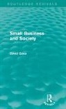 David Goss, Goss David - Small Business and Society (Routledge Revivals)