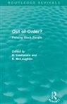 E. (Ashton University Cashmore, E. Cashmore, Cashmore E., E. Mclaughlin, McLaughlin E. - Out of Order? (Routledge Revivals)