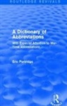 Eric Partridge, Partridge Eric - Dictionary of Abbreviations