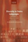Hilary M. (Chair Professor in Linguistic Chappell, Hilary M. Chappell, Chappell Hilary M. - Diversity in Sinitic Languages