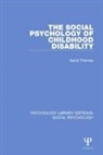 David Thomas - Social Psychology of Childhood Disability
