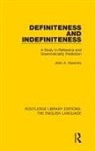 John Hawkins, John A Hawkins, John A. Hawkins - Definiteness and Indefiniteness
