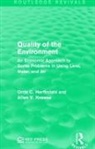 Orris C Herfindahl, Orris C. Kneese Herfindahl, Allen V Kneese - Quality of the Environment