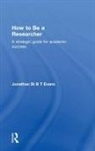 Jonathan Evans, Jonathan (University of Plymouth Evans - How to Be a Researcher
