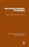 Roger Bowles, Roger Whynes Bowles, Bowles Roger, David Whynes - Macroeconomic Planning
