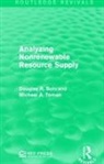 Douglas R. Bohi, Douglas R. (Resources for the Future Resourc Bohi, Bohi Douglas R., Michael A. Toman - Analyzing Nonrenewable Resource Supply