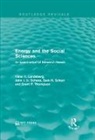 Hans H. Landsberg, Hans H. Schanz Landsberg, Landsberg Hans H., John J. Schanz Jr., Sam H. Schurr, Schurr Sam H.... - Energy and the Social Sciences