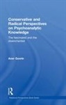 Aner Govrin, Aner (Bar-Ilan University Govrin, Govrin Aner - Conservative and Radical Perspectives on Psychoanalytic Knowledge