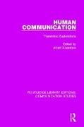 Albert Silverstein, Albert Silverstein, Silverstein Albert - Human Communication Theoretical Explorations