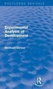Bernhard Durken, Bernhard Dürken - Experimental Analysis of Development