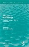 David B. Brooks, David B. Brooks, Brooks David B. - Resource Economics