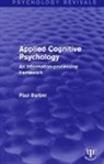 Paul Barber - Applied Cognitive Psychology