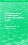 Phil Gunson, Gunson Phil, Brian Hackland, Gwyneth Williams - Dictionary of Contemporary Politics of Southern Africa