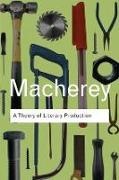 Pierre Macherey, Macherey Pierre - Theory of Literary Production