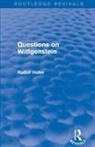 Rudolf Haller, Haller Rudolf - Questions on Wittgenstein (Routledge Revivals)