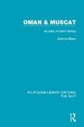 Patricia Risso,  Risso Patricia - Oman and Muscat - An Early Modern History