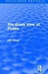 E.E. Sikes - Greek View of Poetry