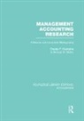 Charles Klemstine, Charles Maher Klemstine, Michael Maher - Management Accounting Research (Rle Accounting)