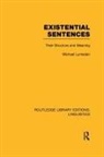 Michael Lumsden - Existential Sentences