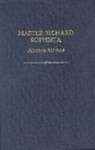 Sten ( Ebbesen, E. Jennifer Ashworth, Ashworth E. Jennifer, Sten Ebbesen, Ebbesen Sten, Mary Sirridge... - Master Richard Sophista: Abstractiones