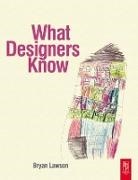 Bryan Lawson, Lawson Bryan - What Designers Know