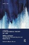 Niklas Luhmann, Martin Albrow - Sociological Theory of Law