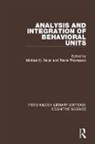 Michael D. Thompson Zeiler, Travis Thompson, Michael D. Zeiler, Zeiler Michael D. - Analysis and Integration of Behavioral Units