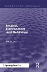 Stephen Lea, Lea Stephen - Instinct, Environment and Behaviour