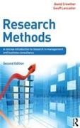 David Crowther, David Lancaster Crowther, Geoff Lancaster - Research Methods A Concise Introduction to Research in Management Business