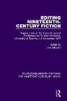 Jane Millgate, Jane Millgate, Millgate Jane - Editing Nineteenth-Century Fiction
