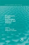 Jack Preiser Nasar, Jack Nasar, Wolfgang F. E. Preiser, Preiser Wolfgang F. E. - Directions in Person Environment Research and Practice Routledge