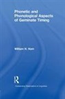 William Ham, Ham William - Phonetic and Phonological Aspects of Geminate Timing