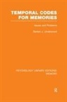Benton Underwood, Benton J Underwood, Benton J. Underwood - Temporal Codes for Memories (Ple: Memory)